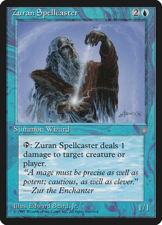 Zuran Spellcaster [Ice Age] MTG Single Magic: The Gathering    | Red Claw Gaming