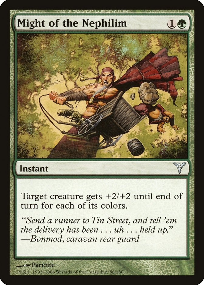 Might of the Nephilim [Dissension] MTG Single Magic: The Gathering    | Red Claw Gaming