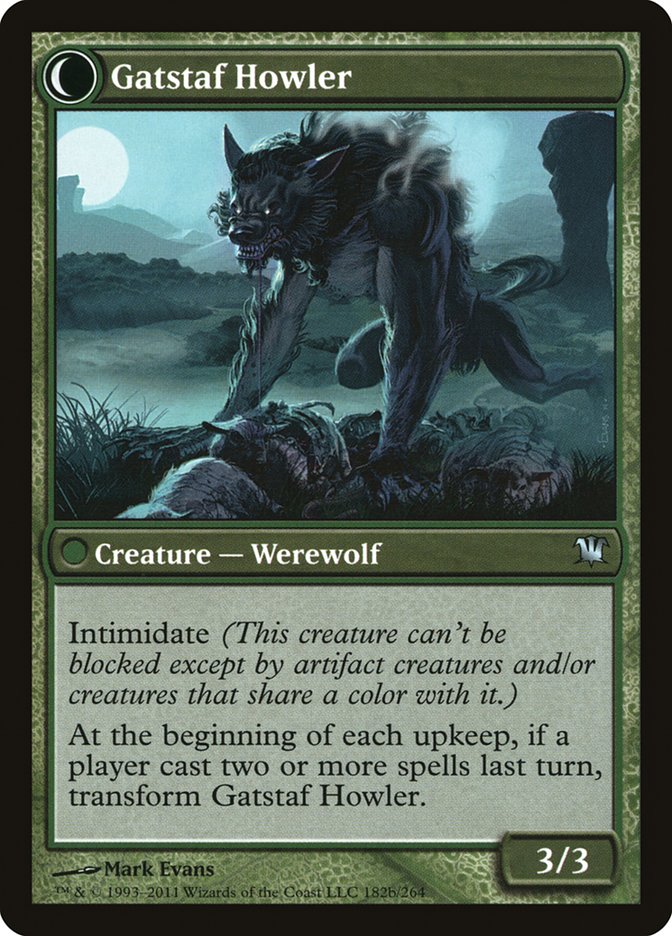 Gatstaf Shepherd // Gatstaf Howler [Innistrad] MTG Single Magic: The Gathering    | Red Claw Gaming