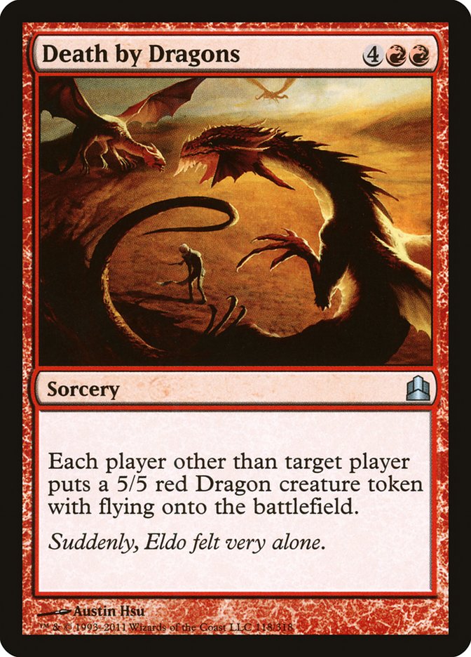 Death by Dragons [Commander 2011] MTG Single Magic: The Gathering    | Red Claw Gaming