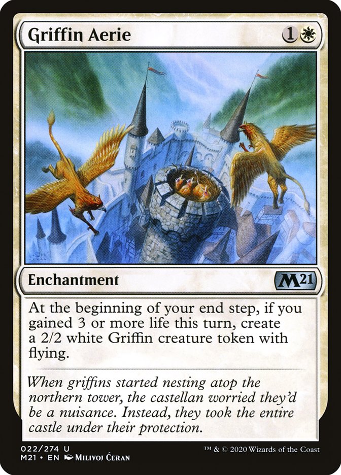 Griffin Aerie [Core Set 2021] MTG Single Magic: The Gathering    | Red Claw Gaming