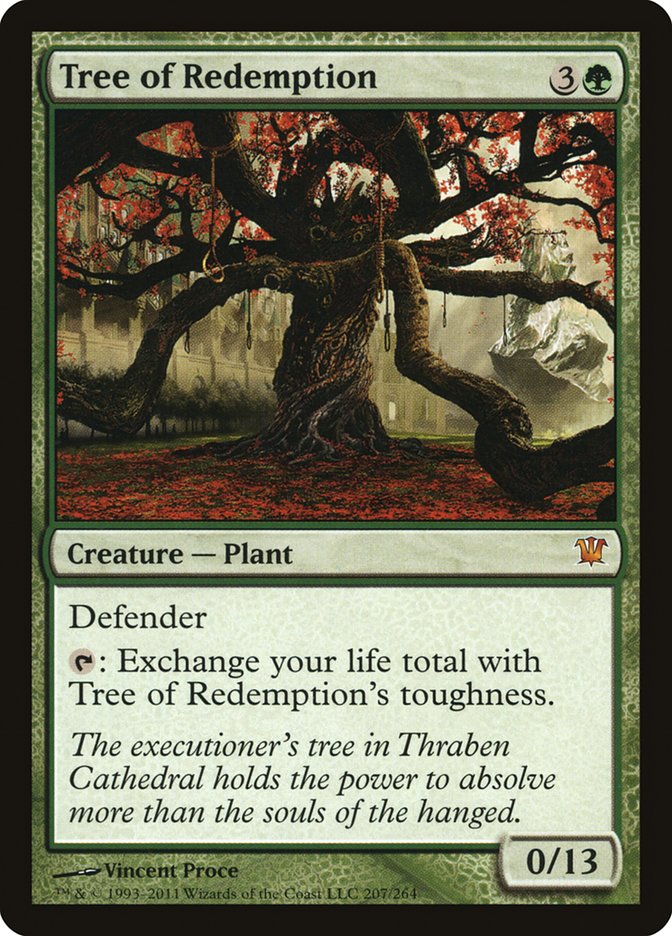 Tree of Redemption [Innistrad] MTG Single Magic: The Gathering    | Red Claw Gaming