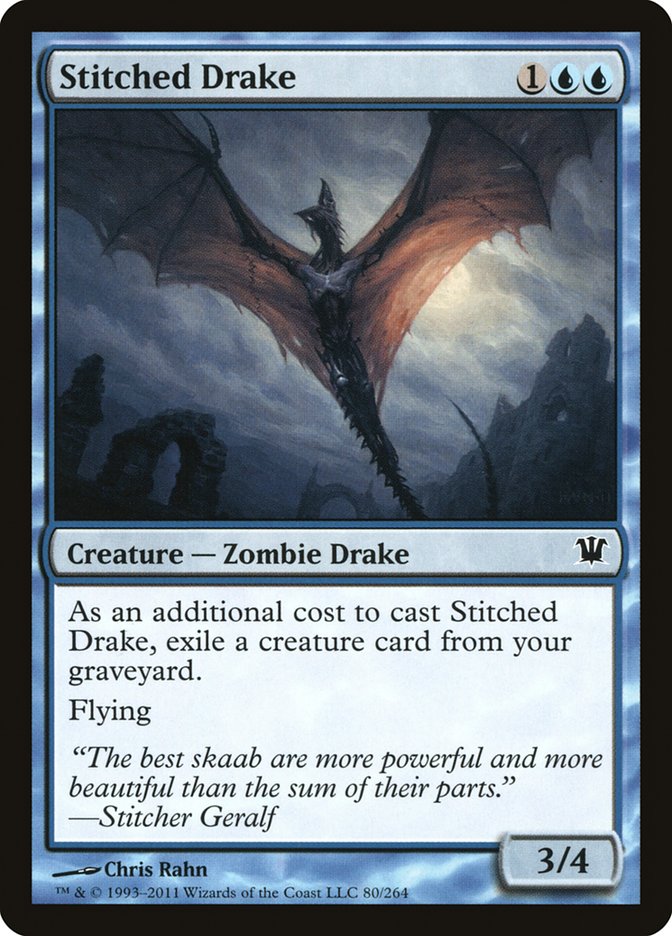 Stitched Drake [Innistrad] MTG Single Magic: The Gathering    | Red Claw Gaming