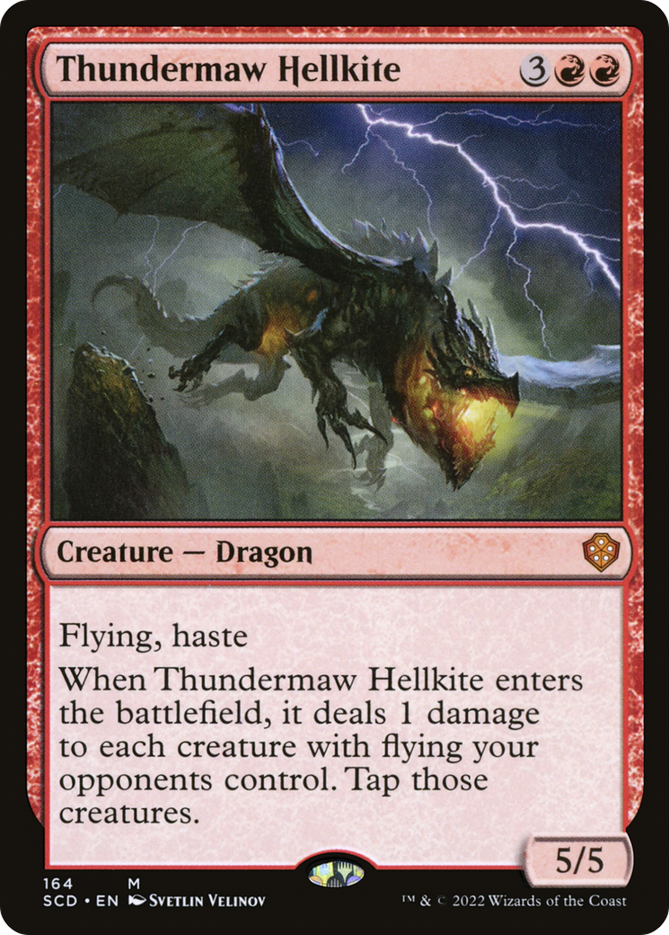 Thundermaw Hellkite [Starter Commander Decks] MTG Single Magic: The Gathering    | Red Claw Gaming