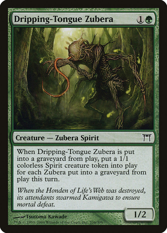 Dripping-Tongue Zubera [Champions of Kamigawa] MTG Single Magic: The Gathering    | Red Claw Gaming