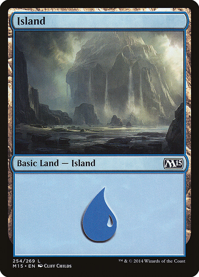 Island (254) [Magic 2015] MTG Single Magic: The Gathering    | Red Claw Gaming