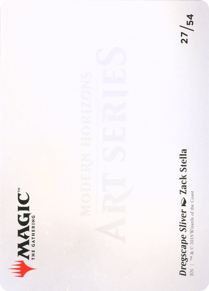 Dregscape Sliver // Dregscape Sliver [Modern Horizons Art Series] MTG Single Magic: The Gathering    | Red Claw Gaming