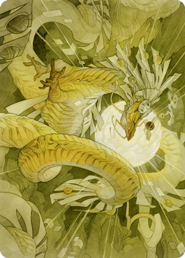 Brilliant Restoration Art Card [Kamigawa: Neon Dynasty Art Series] MTG Single Magic: The Gathering    | Red Claw Gaming