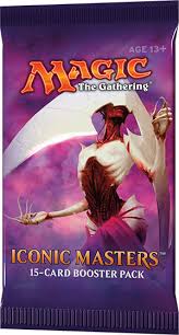 Iconic Masters Booster Pack Sealed Magic the Gathering Wizards of the Coast    | Red Claw Gaming