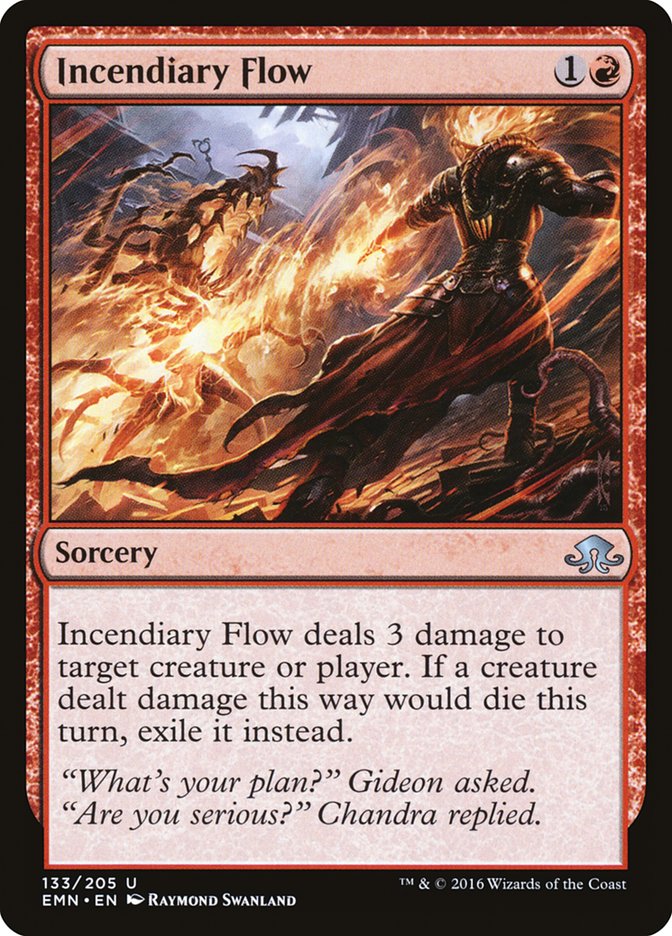 Incendiary Flow [Eldritch Moon] MTG Single Magic: The Gathering    | Red Claw Gaming