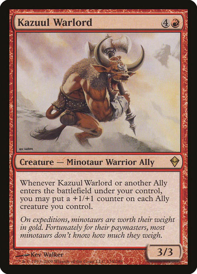 Kazuul Warlord [Zendikar] MTG Single Magic: The Gathering    | Red Claw Gaming
