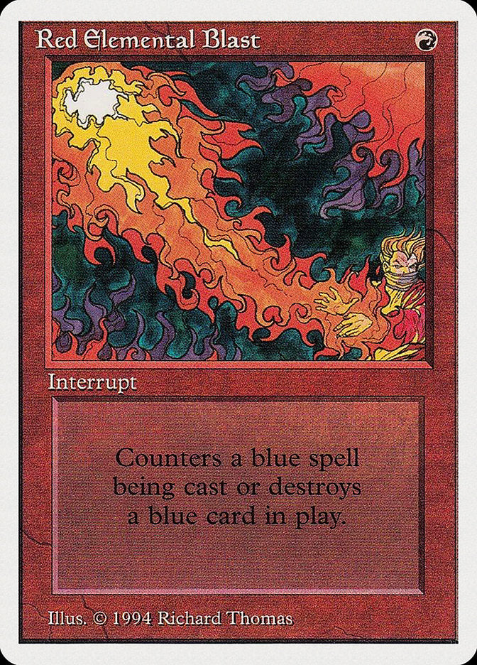 Red Elemental Blast [Summer Magic / Edgar] MTG Single Magic: The Gathering    | Red Claw Gaming