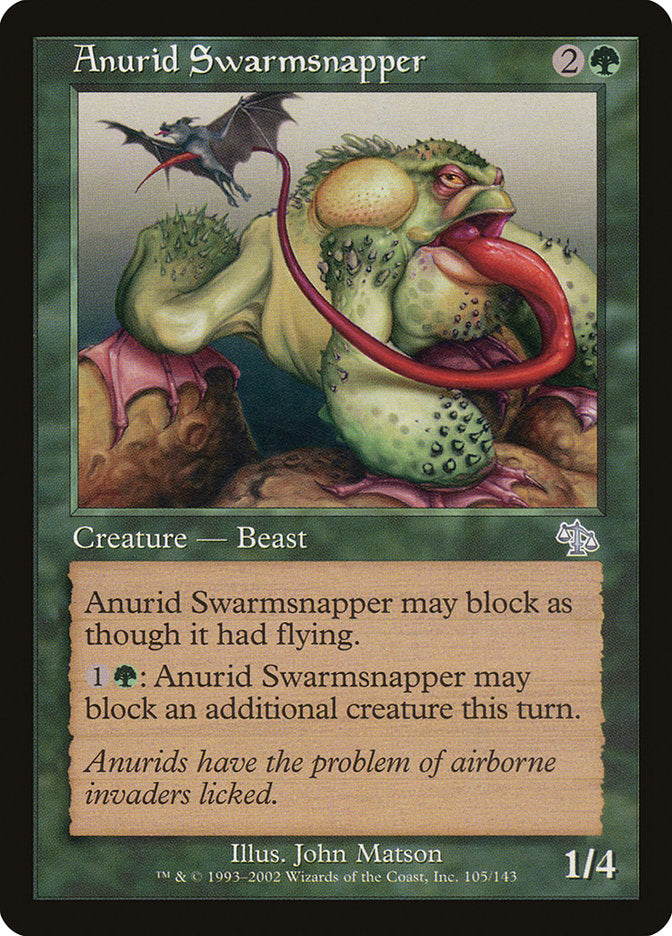 Anurid Swarmsnapper [Judgment] MTG Single Magic: The Gathering    | Red Claw Gaming