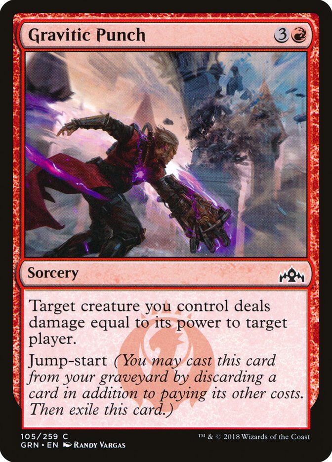 Gravitic Punch [Guilds of Ravnica] MTG Single Magic: The Gathering    | Red Claw Gaming