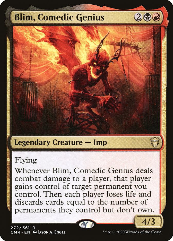 Blim, Comedic Genius [Commander Legends] MTG Single Magic: The Gathering    | Red Claw Gaming