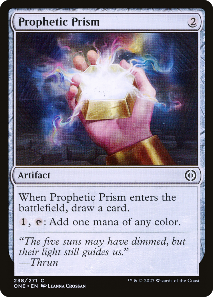 Prophetic Prism [Phyrexia: All Will Be One] MTG Single Magic: The Gathering    | Red Claw Gaming