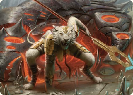 Sunspear Shikari Art Card [Commander Masters Art Series] MTG Single Magic: The Gathering    | Red Claw Gaming