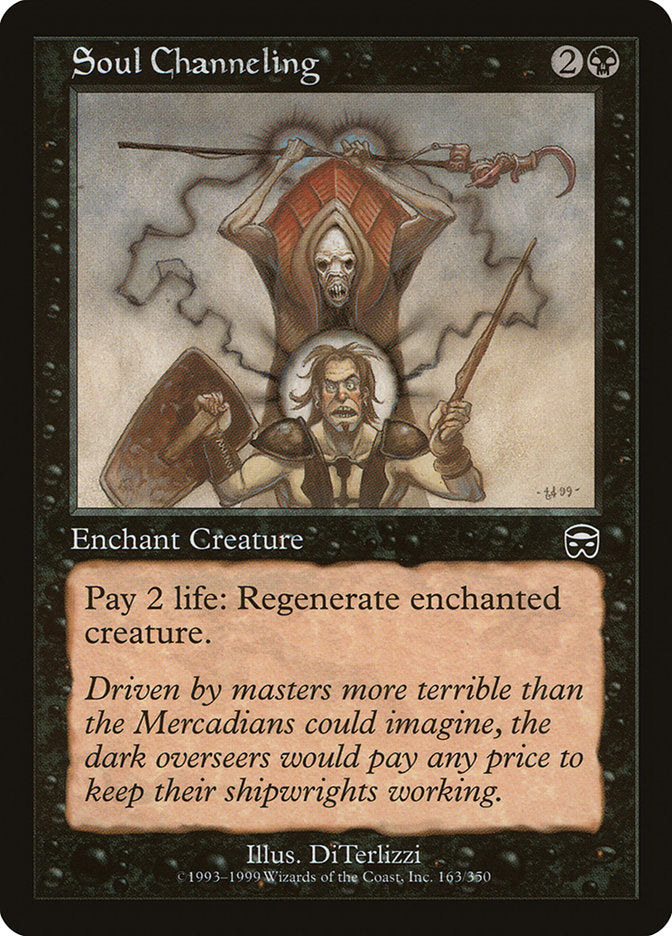 Soul Channeling [Mercadian Masques] MTG Single Magic: The Gathering    | Red Claw Gaming