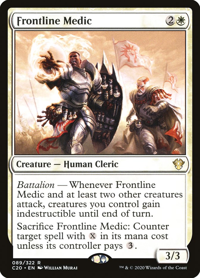Frontline Medic [Commander 2020] MTG Single Magic: The Gathering    | Red Claw Gaming