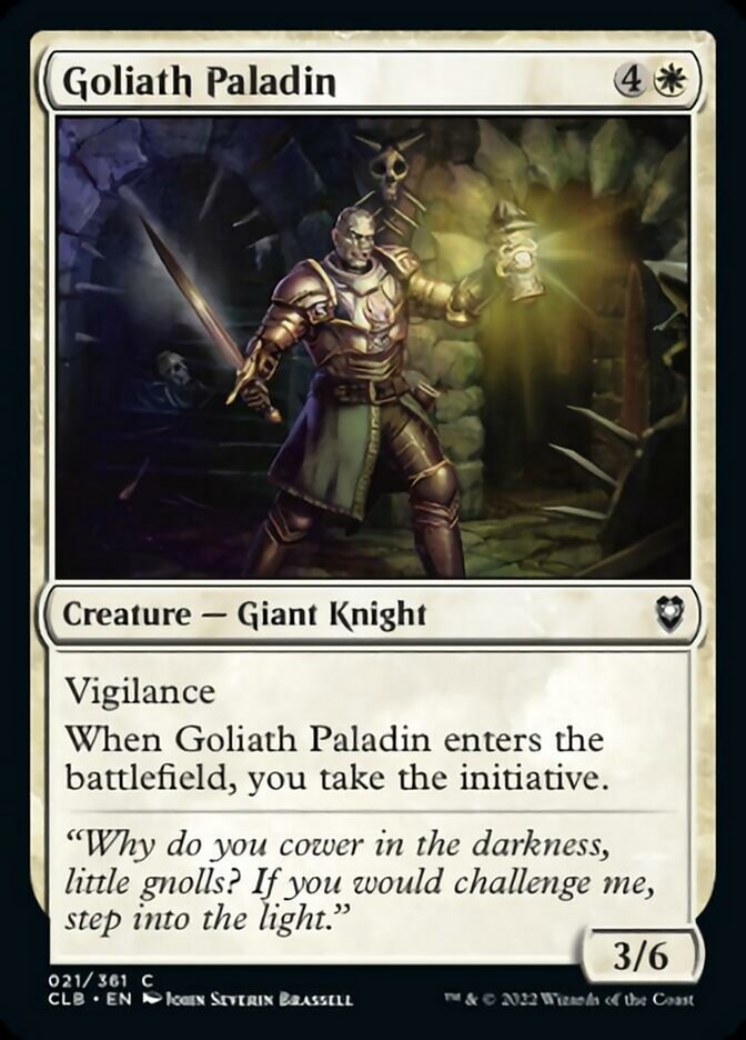 Goliath Paladin [Commander Legends: Battle for Baldur's Gate] MTG Single Magic: The Gathering    | Red Claw Gaming