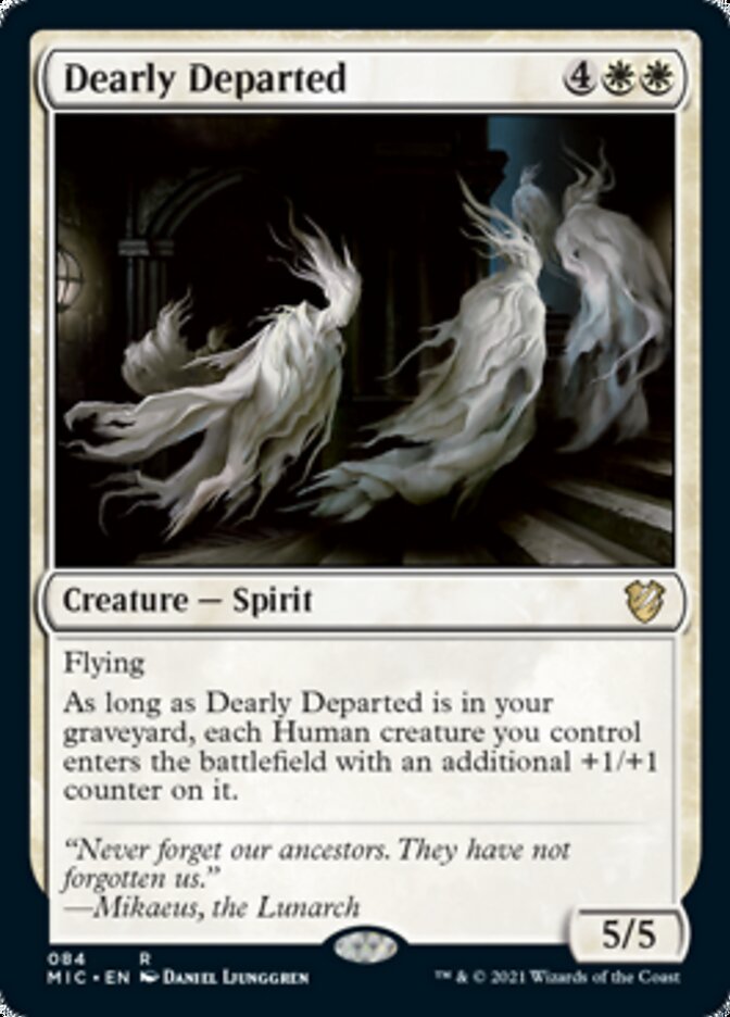 Dearly Departed [Innistrad: Midnight Hunt Commander] MTG Single Magic: The Gathering    | Red Claw Gaming
