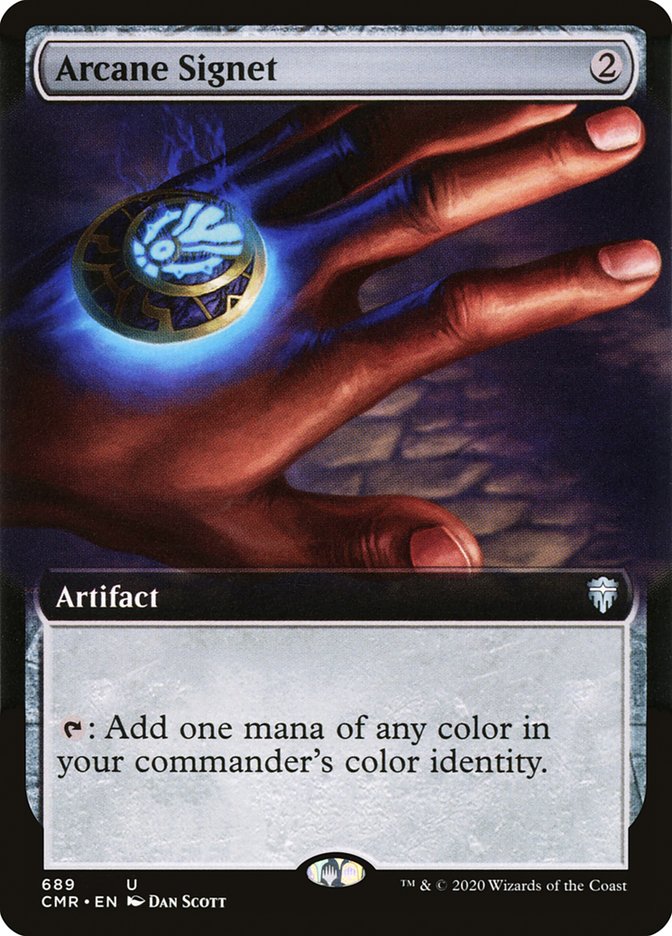 Arcane Signet (Extended Art) [Commander Legends] MTG Single Magic: The Gathering    | Red Claw Gaming