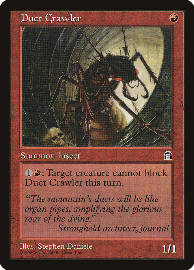 Duct Crawler [Stronghold] MTG Single Magic: The Gathering    | Red Claw Gaming