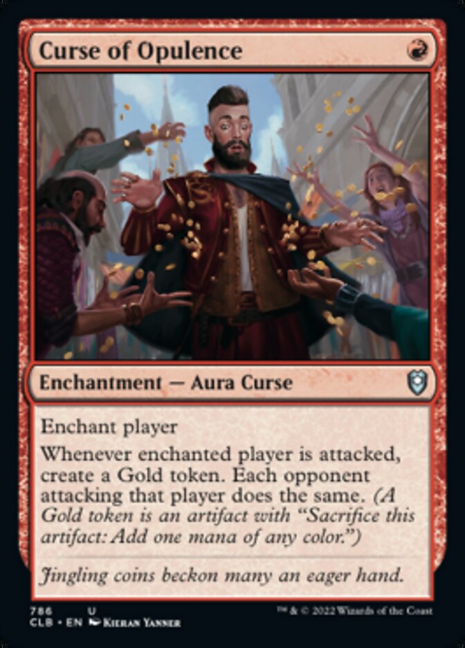 Curse of Opulence [Commander Legends: Battle for Baldur's Gate] MTG Single Magic: The Gathering    | Red Claw Gaming