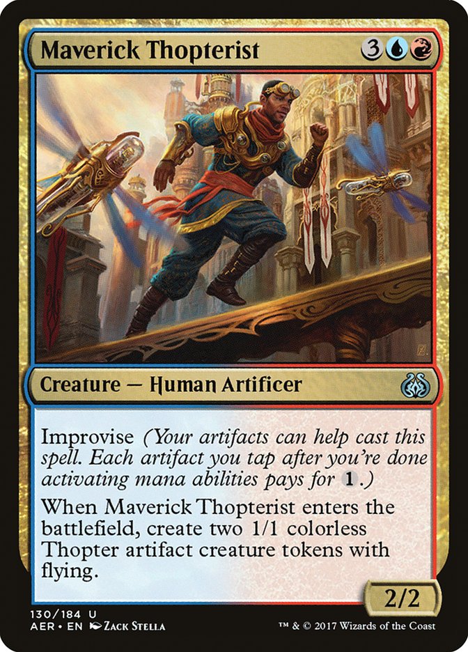 Maverick Thopterist [Aether Revolt] MTG Single Magic: The Gathering    | Red Claw Gaming