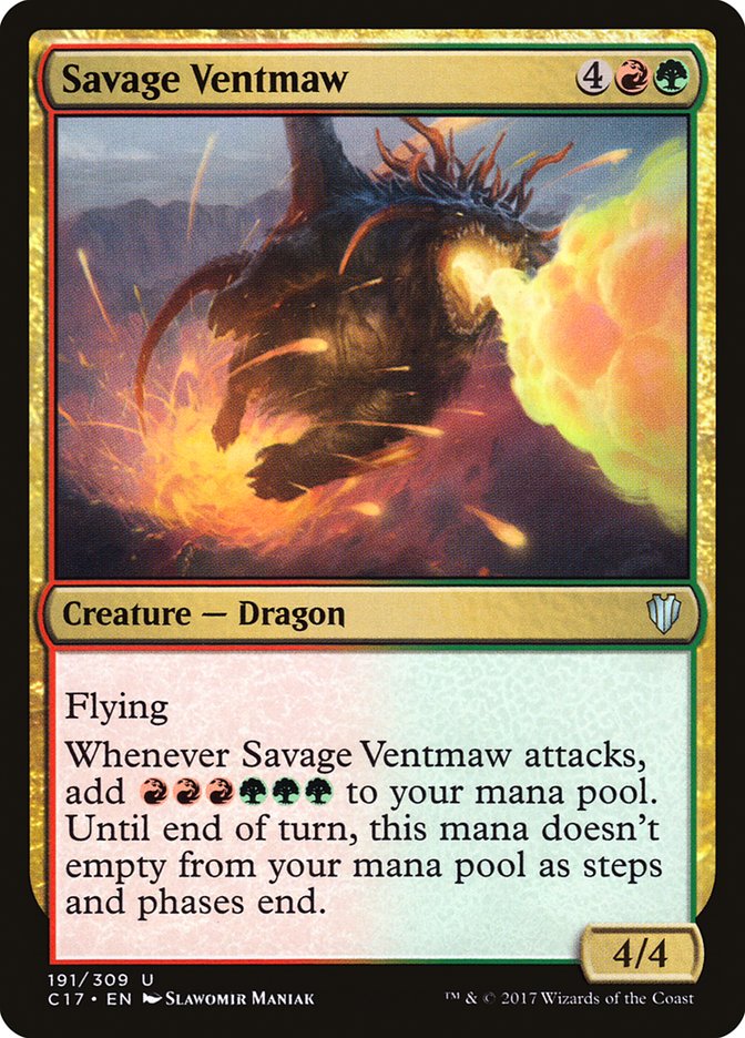 Savage Ventmaw [Commander 2017] MTG Single Magic: The Gathering    | Red Claw Gaming