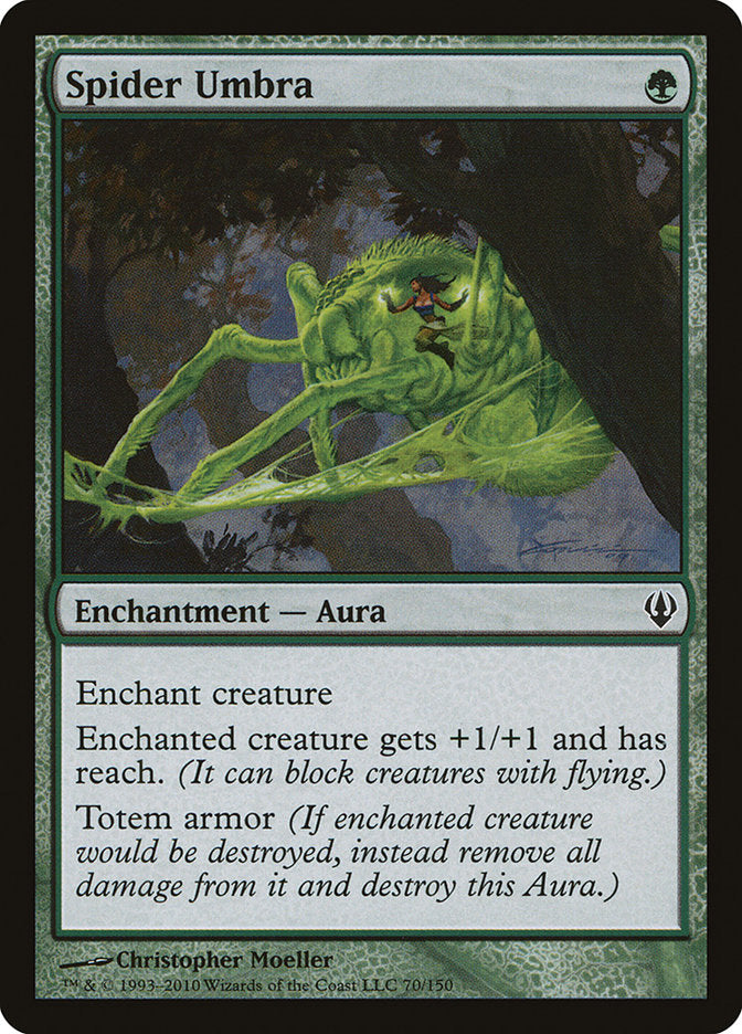 Spider Umbra [Archenemy] MTG Single Magic: The Gathering    | Red Claw Gaming