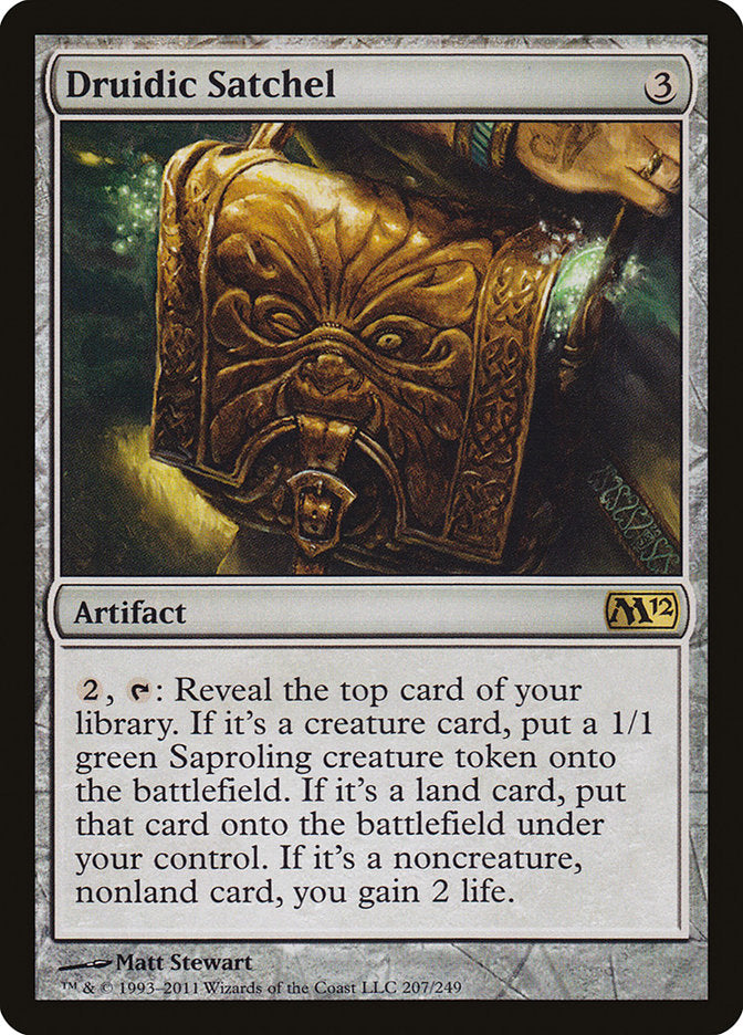Druidic Satchel [Magic 2012] MTG Single Magic: The Gathering    | Red Claw Gaming