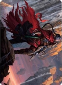 Anowon, the Ruin Thief Art Card [Zendikar Rising Art Series] MTG Single Magic: The Gathering    | Red Claw Gaming