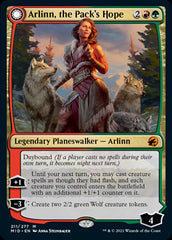 Arlinn, the Pack's Hope // Arlinn, the Moon's Fury [Innistrad: Midnight Hunt] MTG Single Magic: The Gathering    | Red Claw Gaming