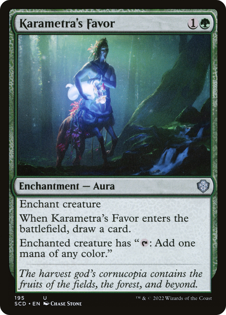 Karametra's Favor [Starter Commander Decks] MTG Single Magic: The Gathering    | Red Claw Gaming