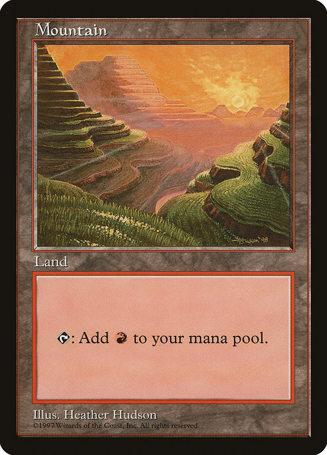 Mountain (3) [Asia Pacific Land Program] MTG Single Magic: The Gathering    | Red Claw Gaming