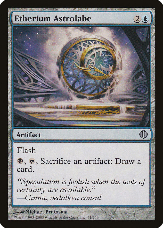 Etherium Astrolabe [Shards of Alara] MTG Single Magic: The Gathering    | Red Claw Gaming