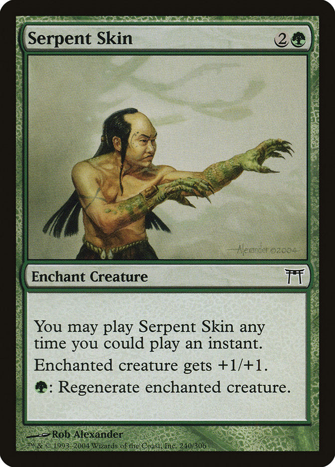 Serpent Skin [Champions of Kamigawa] MTG Single Magic: The Gathering    | Red Claw Gaming