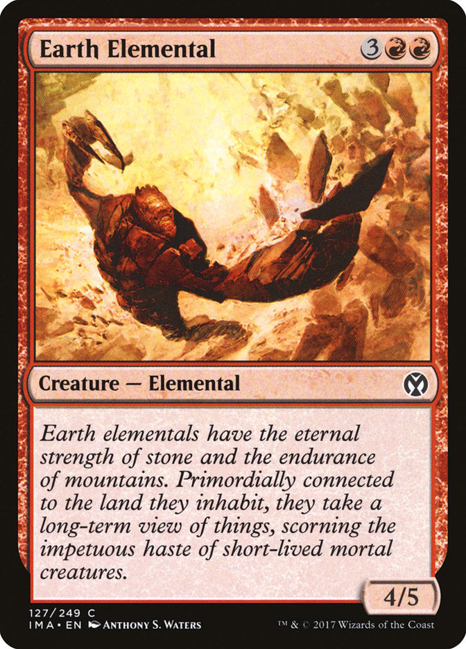 Earth Elemental [Iconic Masters] MTG Single Magic: The Gathering    | Red Claw Gaming