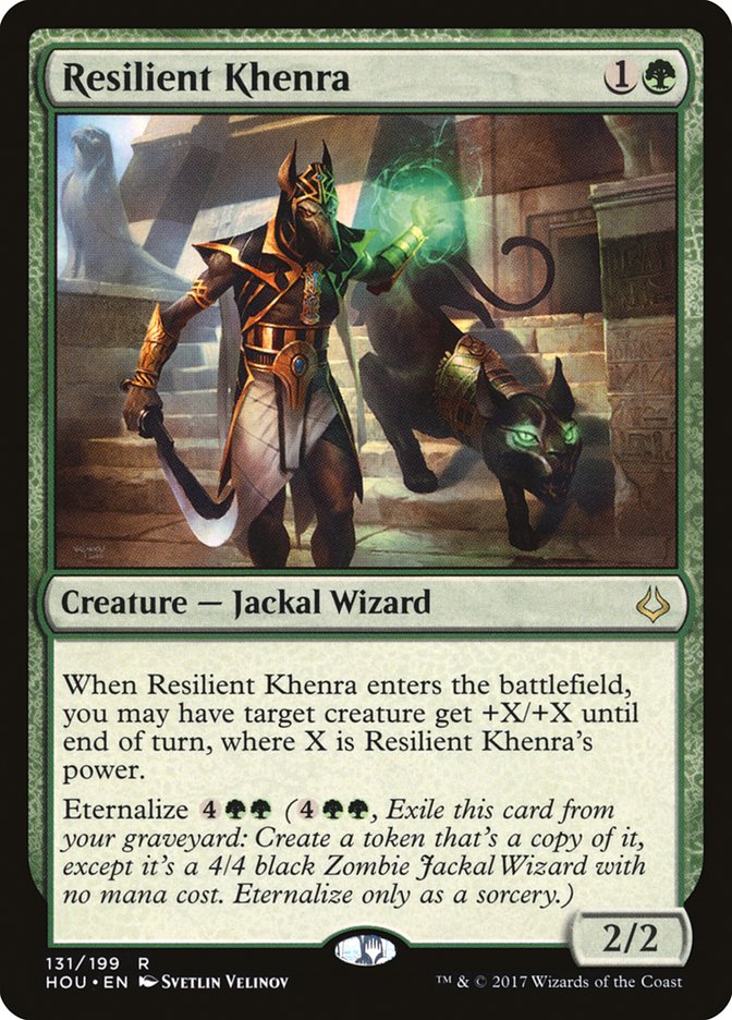 Resilient Khenra [Hour of Devastation] MTG Single Magic: The Gathering    | Red Claw Gaming