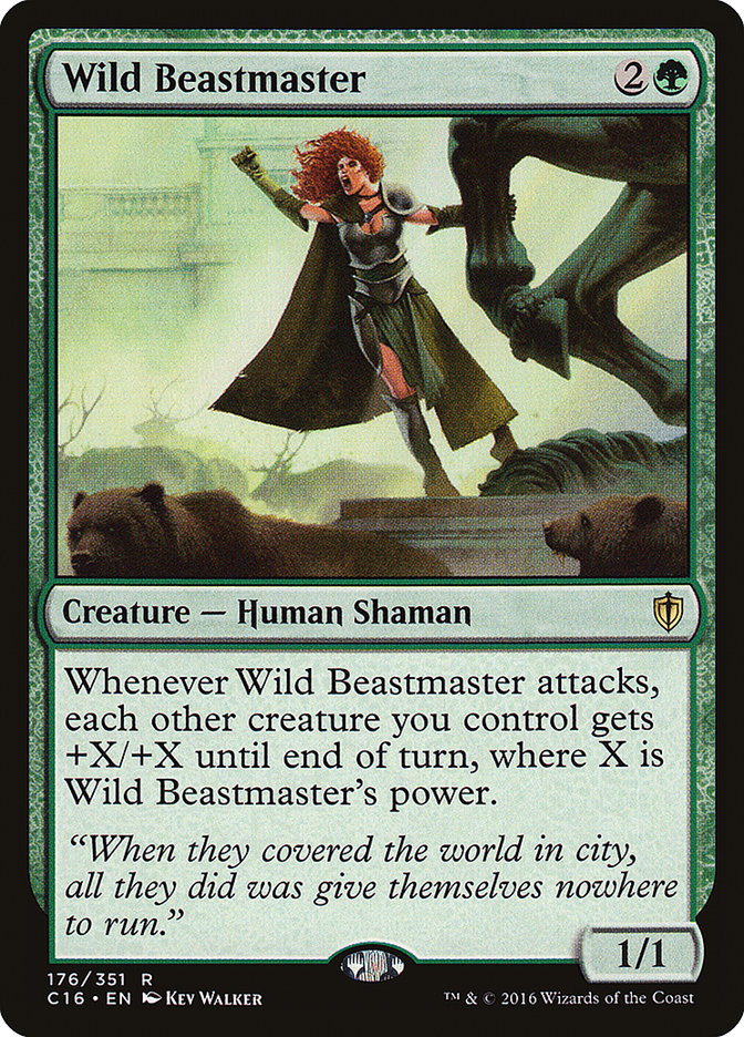 Wild Beastmaster [Commander 2016] MTG Single Magic: The Gathering    | Red Claw Gaming