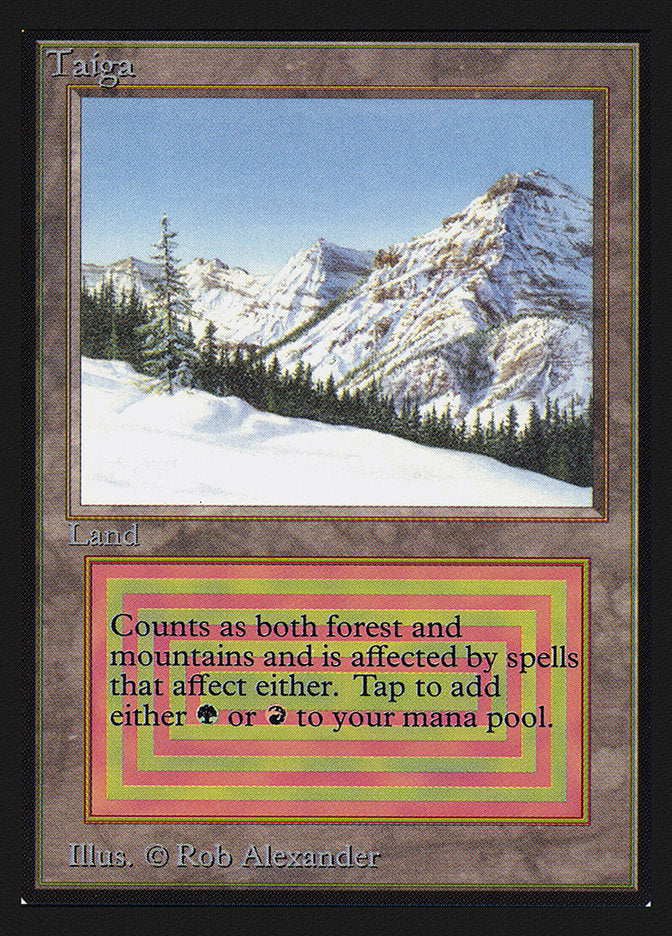 Taiga [Collectors' Edition] MTG Single Magic: The Gathering    | Red Claw Gaming