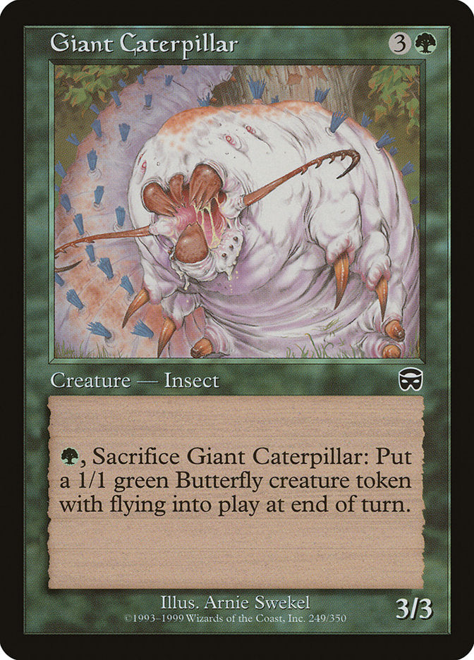 Giant Caterpillar [Mercadian Masques] MTG Single Magic: The Gathering    | Red Claw Gaming