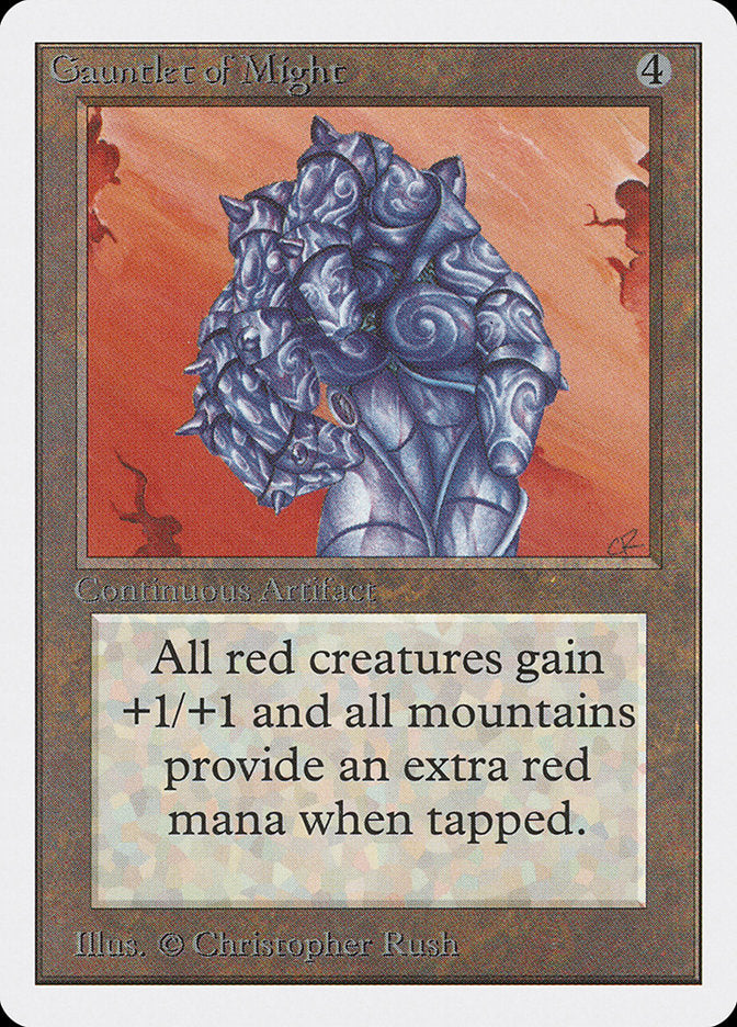 Gauntlet of Might [Unlimited Edition] MTG Single Magic: The Gathering    | Red Claw Gaming