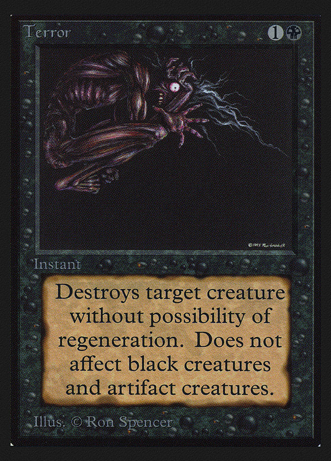 Terror [Collectors' Edition] MTG Single Magic: The Gathering    | Red Claw Gaming