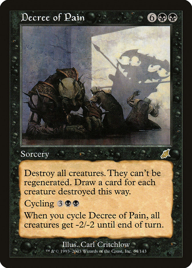Decree of Pain [Scourge] MTG Single Magic: The Gathering    | Red Claw Gaming