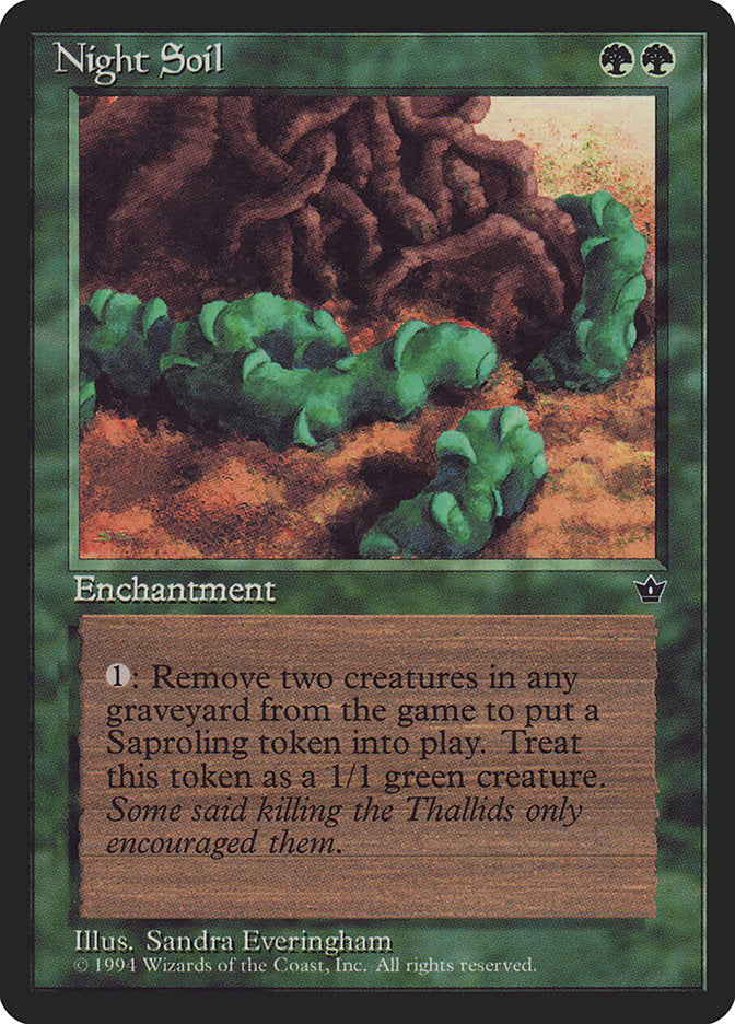 Night Soil (Sandra Everingham) [Fallen Empires] MTG Single Magic: The Gathering    | Red Claw Gaming