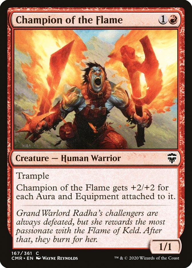 Champion of the Flame [Commander Legends] MTG Single Magic: The Gathering    | Red Claw Gaming