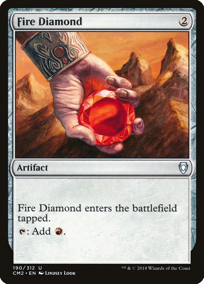 Fire Diamond [Commander Anthology Volume II] MTG Single Magic: The Gathering    | Red Claw Gaming