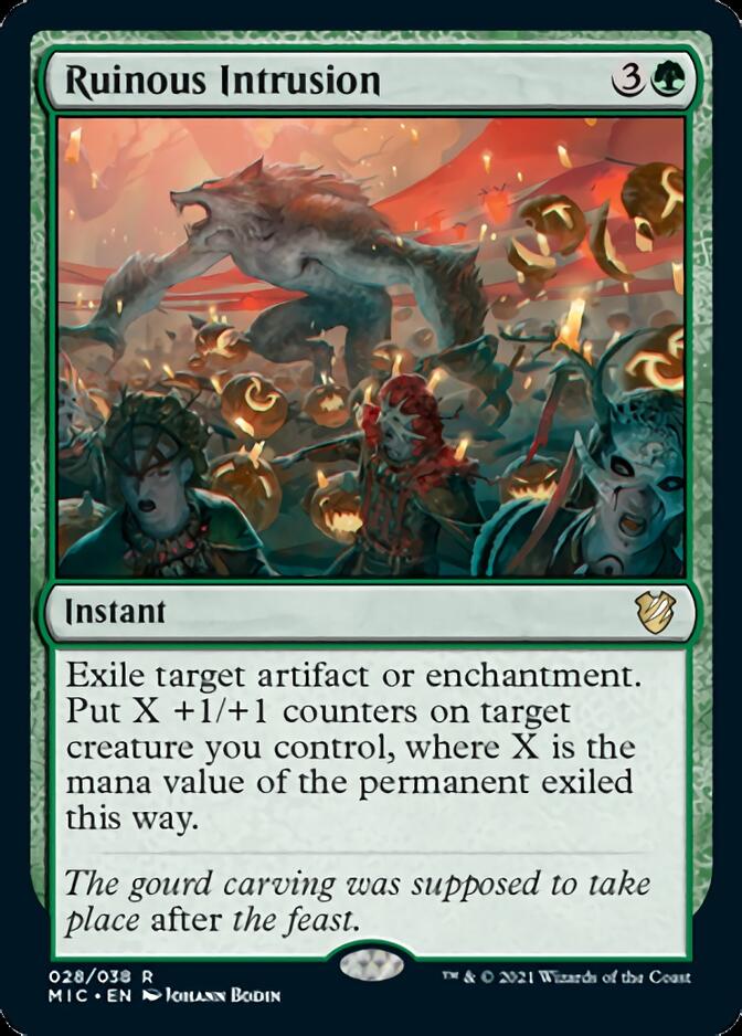 Ruinous Intrusion [Innistrad: Midnight Hunt Commander] MTG Single Magic: The Gathering    | Red Claw Gaming